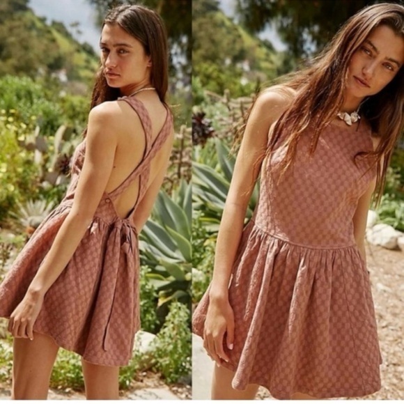 Free People Dresses & Skirts - Free‎ People Free Est Va Va Volume Mini Jaquard
Dress Size Small NWT